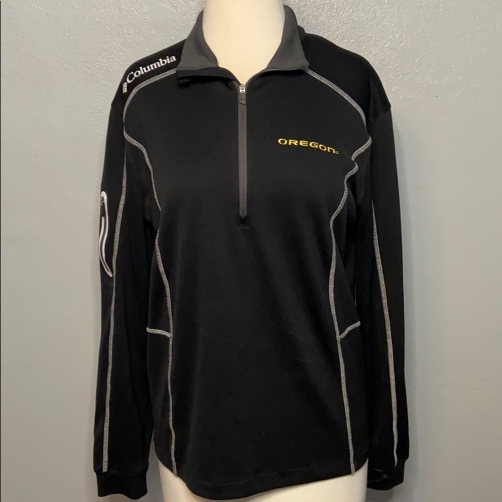 Columbia Golf 1/4 Zip Pullover Jacket S/P Black